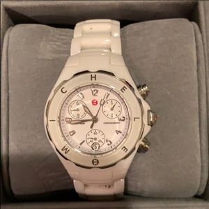 Almost New Michelle Ceramic Watch
